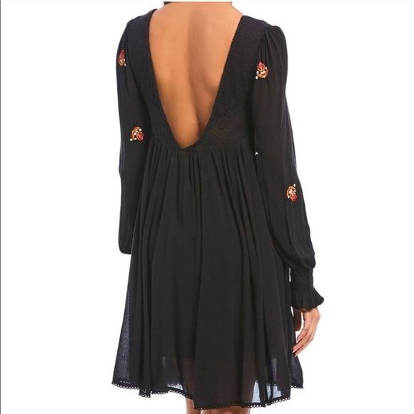 NWT Free People Mohave Floral Embroidered Dress - Picture 2 of 10